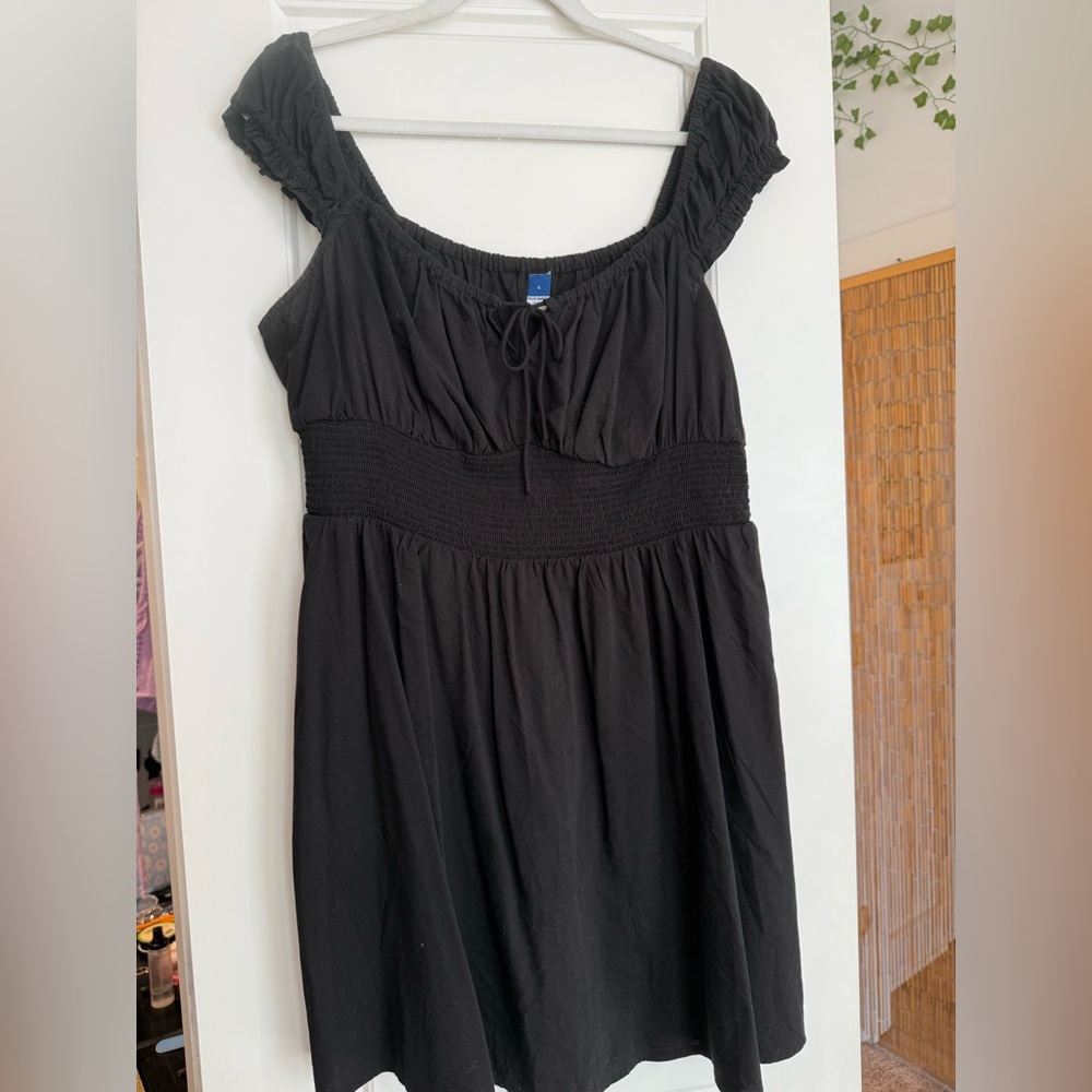 Short black dress